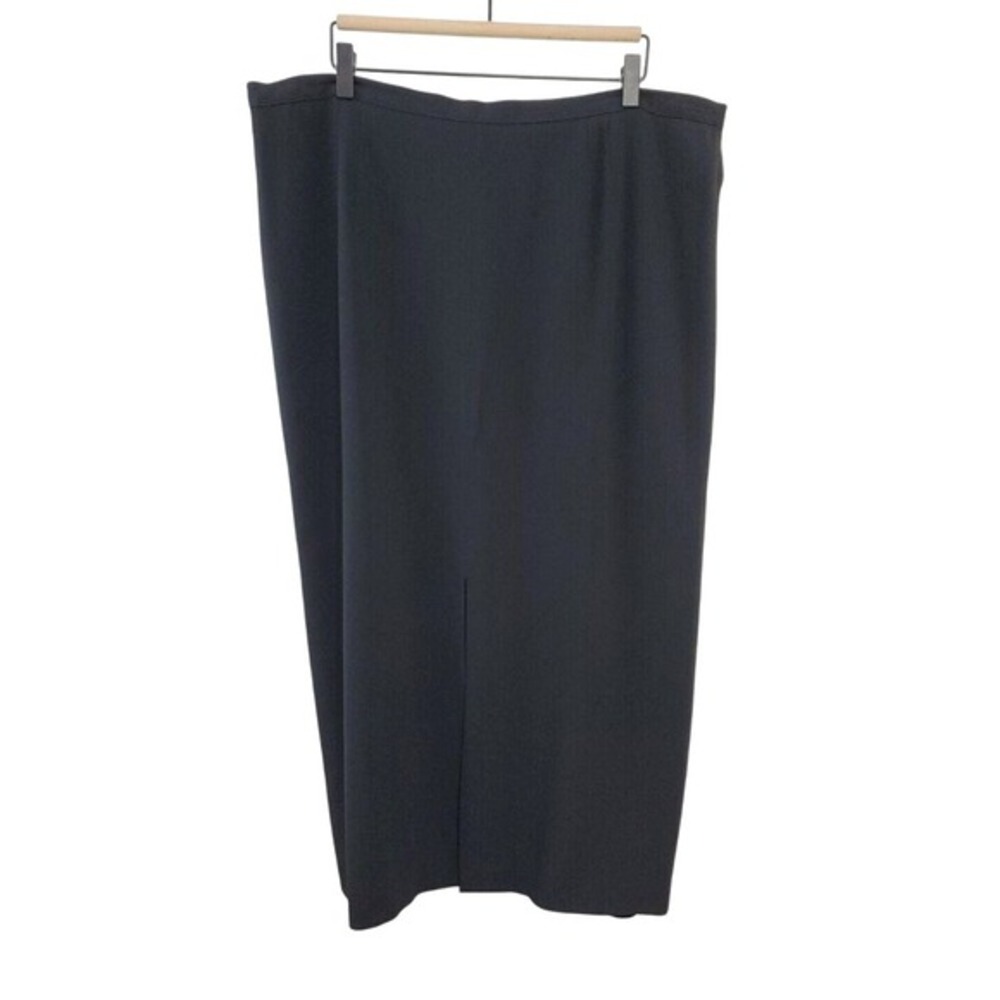 Per Te Kritzia‎ Womens Double Slit Midi Lined Skirt Size 16W Office Professional